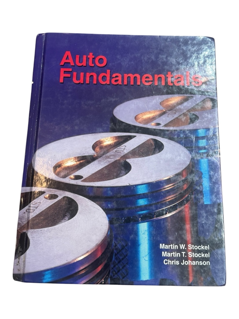 Auto Fundamentals Textbook - Blue with Red Title
